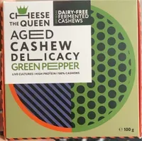 Aged cashew delicacy green pepper