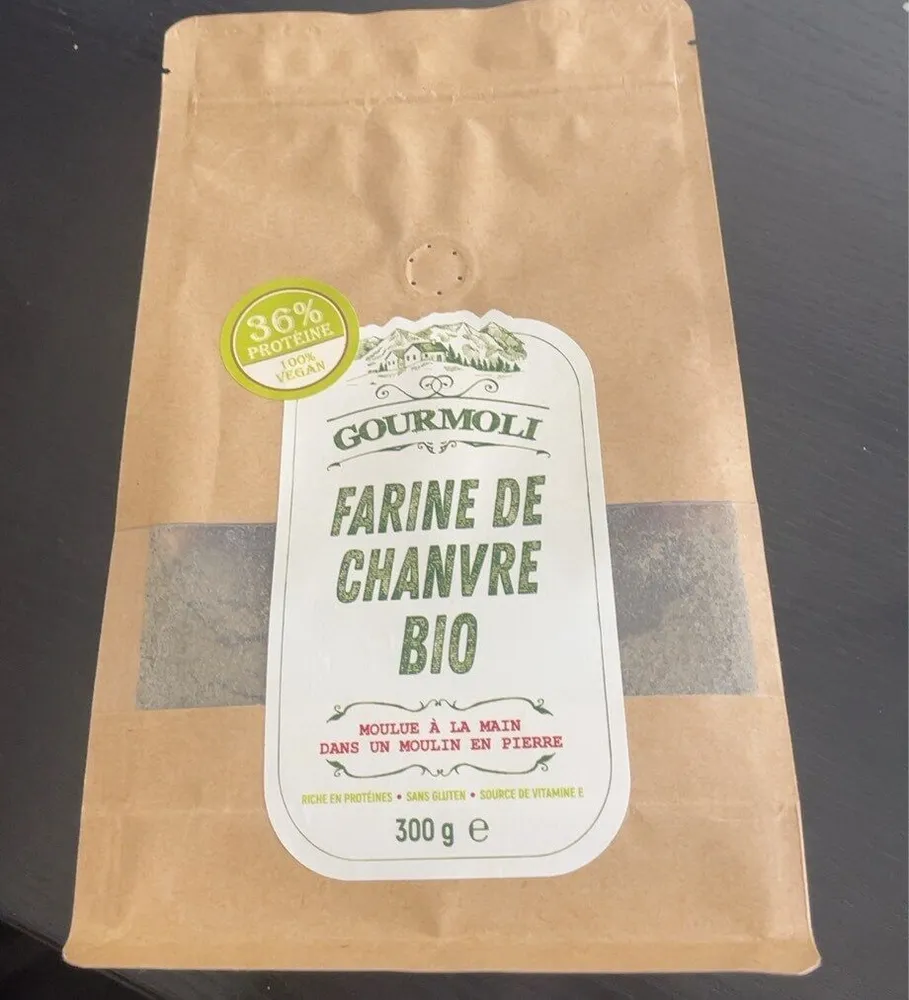 Farine de chanvre bio