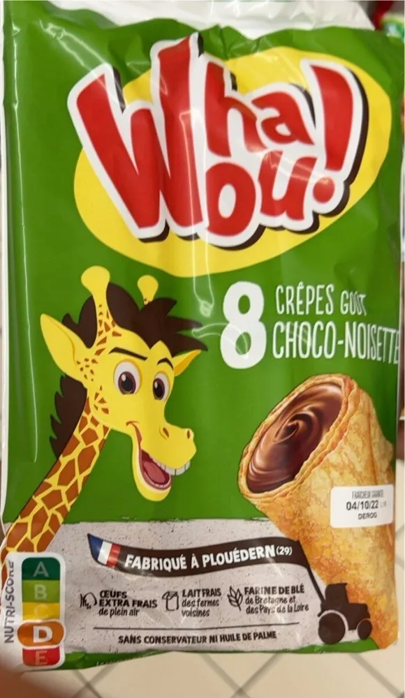 Crêpes choco noisette