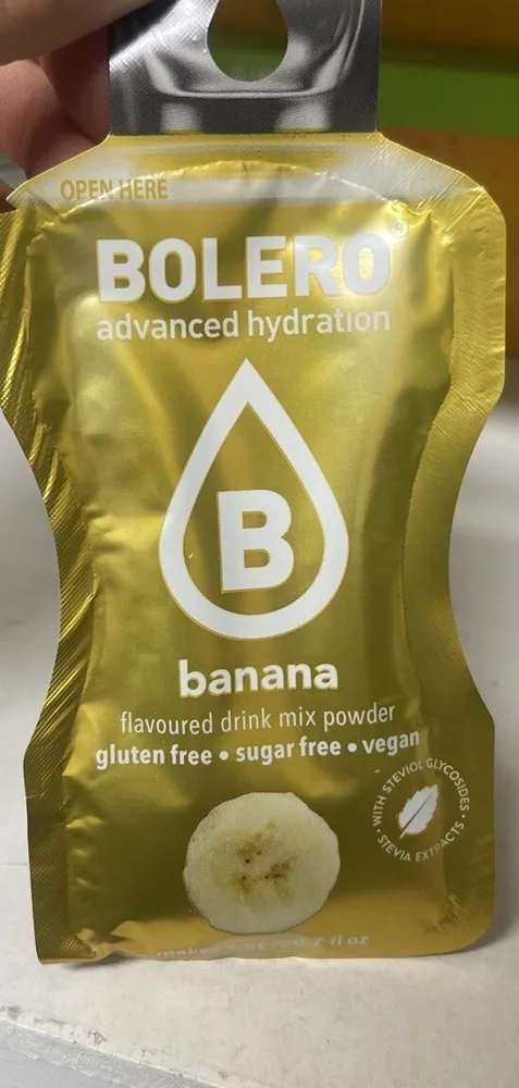 banana flavoured drink mix powder
