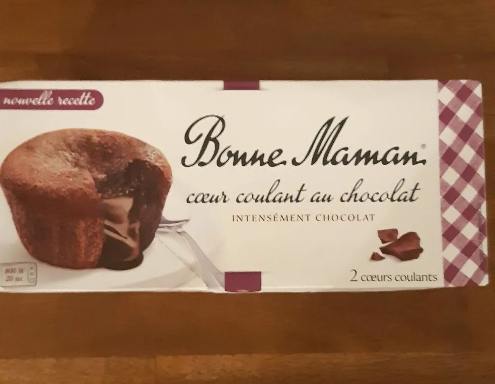 Coeur coulant chocolat
