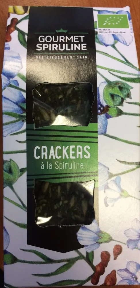 CRACKERS à la Spiruline