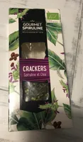CRACKERS Spiruline et Chia