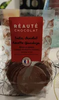 Tuiles Chocolat recette Gianduja