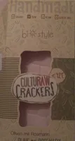 Culturan crakers olives et romarin