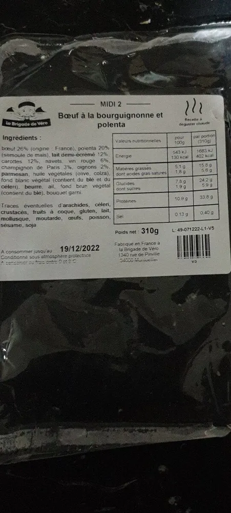 Bœuf bourguignon