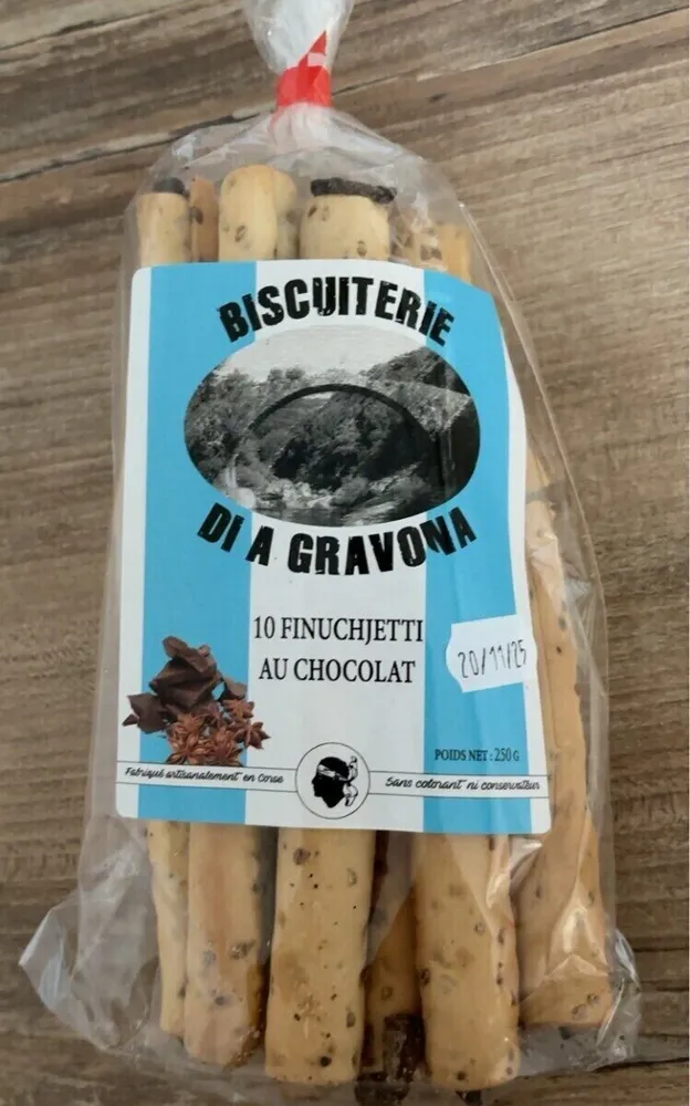 10 Finuchjetti au chocolat