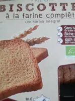 Biscottes à la farine complète