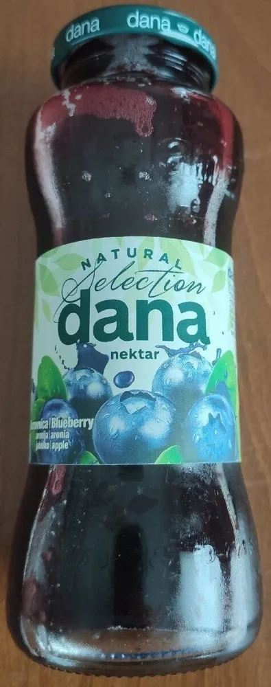 Nettare di mirtilli, aronia e mele