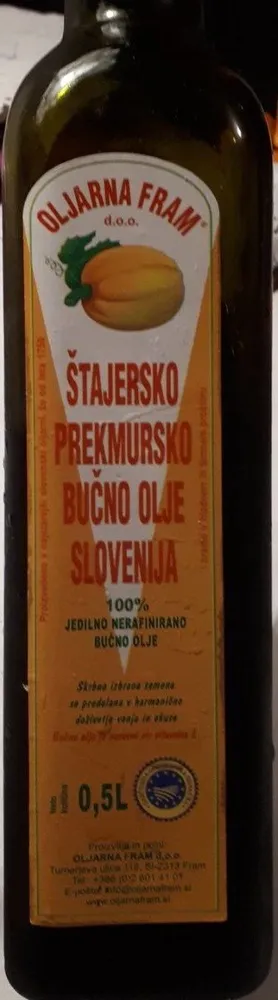 Bucno olje slovenia