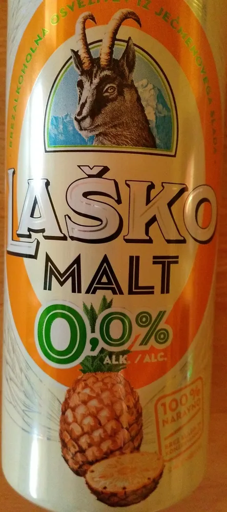 LAŠKO MALT ANANAS • PINEAPPLE