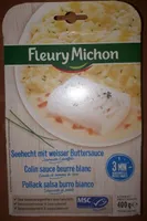 Colin sauce beurre blanc, écrasé de pomme de terre