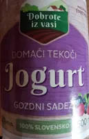 Domači tekoči Jogurt GOZDNI SADEŽI