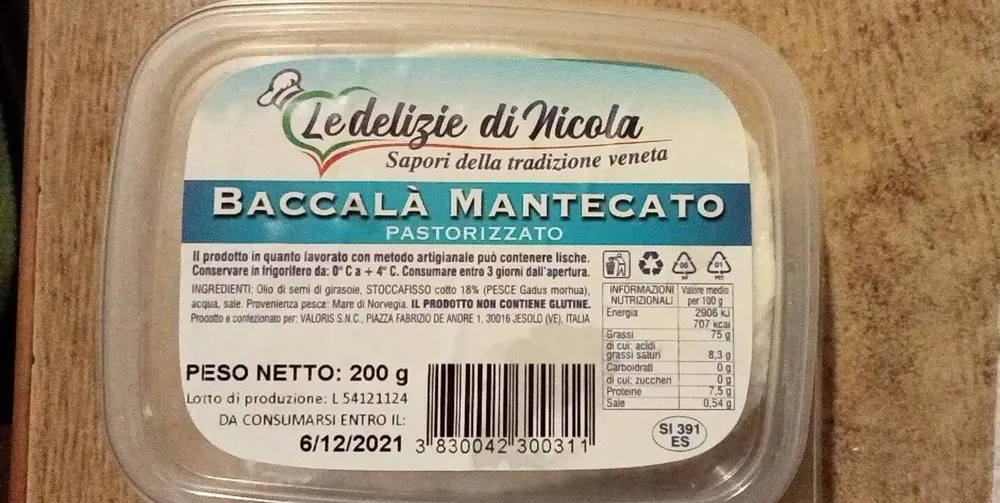 Baccalà Mantecato