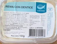 Crema con dentice