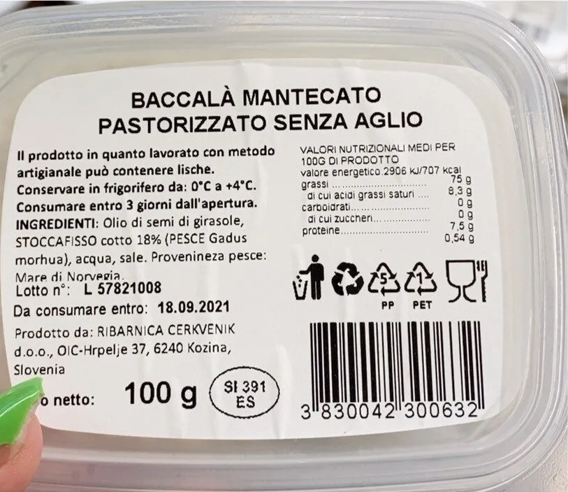 Baccalà mantecato