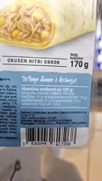 Wrap tuna s koruzo