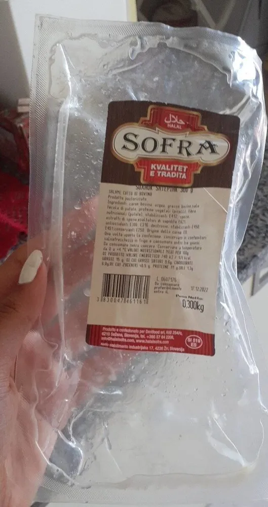 Salame cotto di bovino