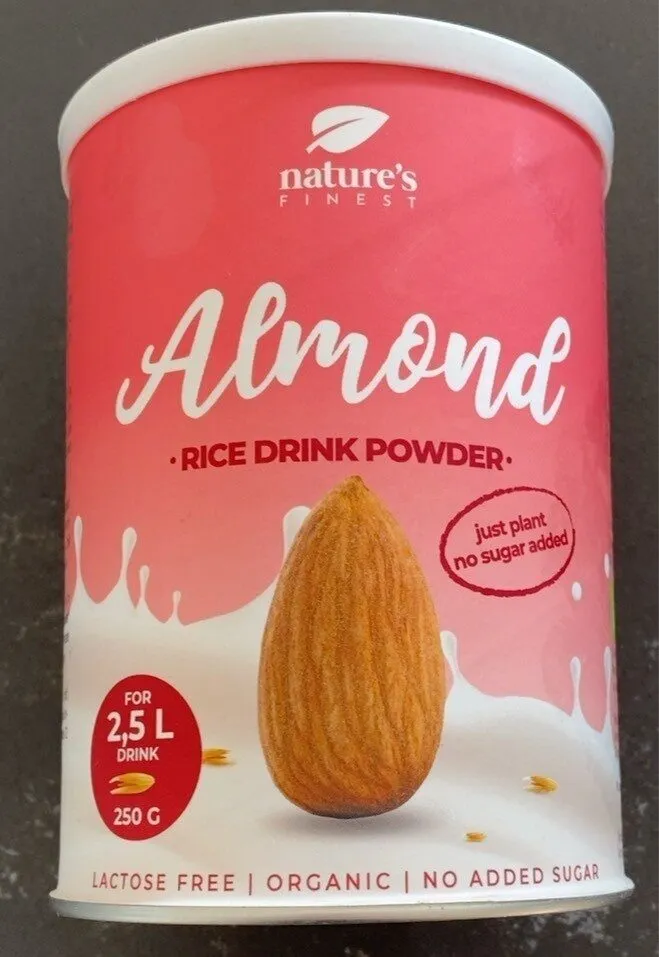 Almond rice drink powder