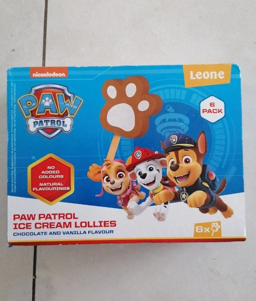 Ice cream lollies