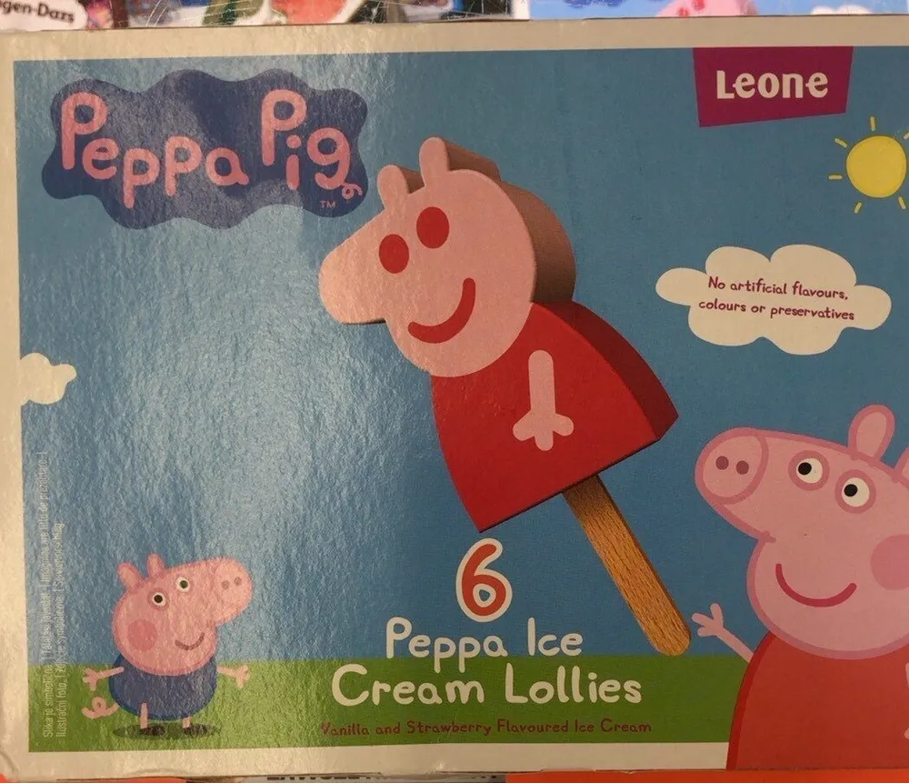 Peppa Pig Ice cream