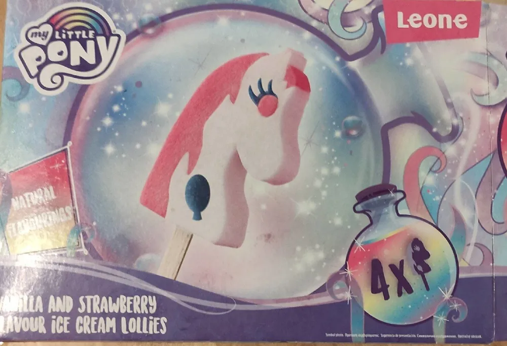 Helado muy little pony