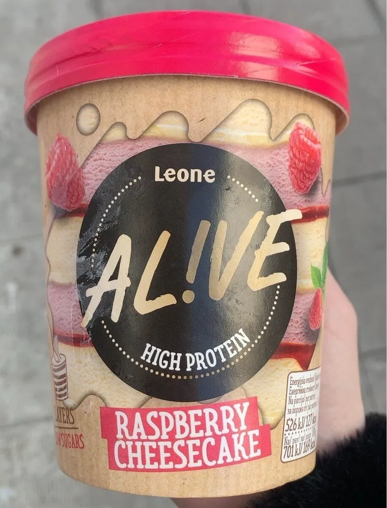Alive - Leone High Protein Raspberry Cheesecake