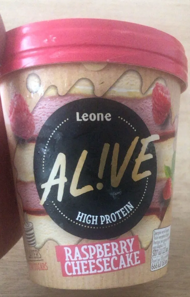Alive rasperry cheesecake