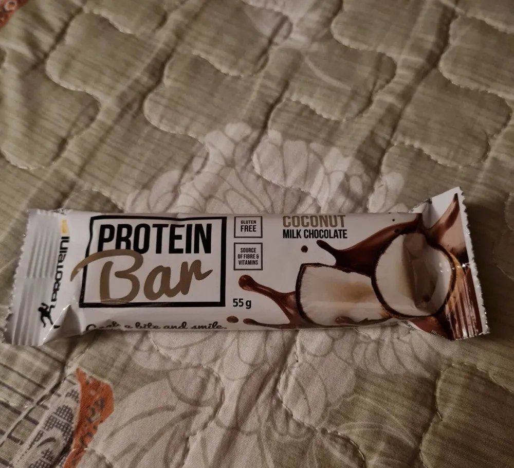 Protein bar, coconut milk chocolate