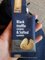 Black truffle CASHEWS & Salted ALMONDS