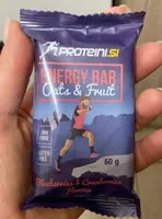Energy bar oats and fruit