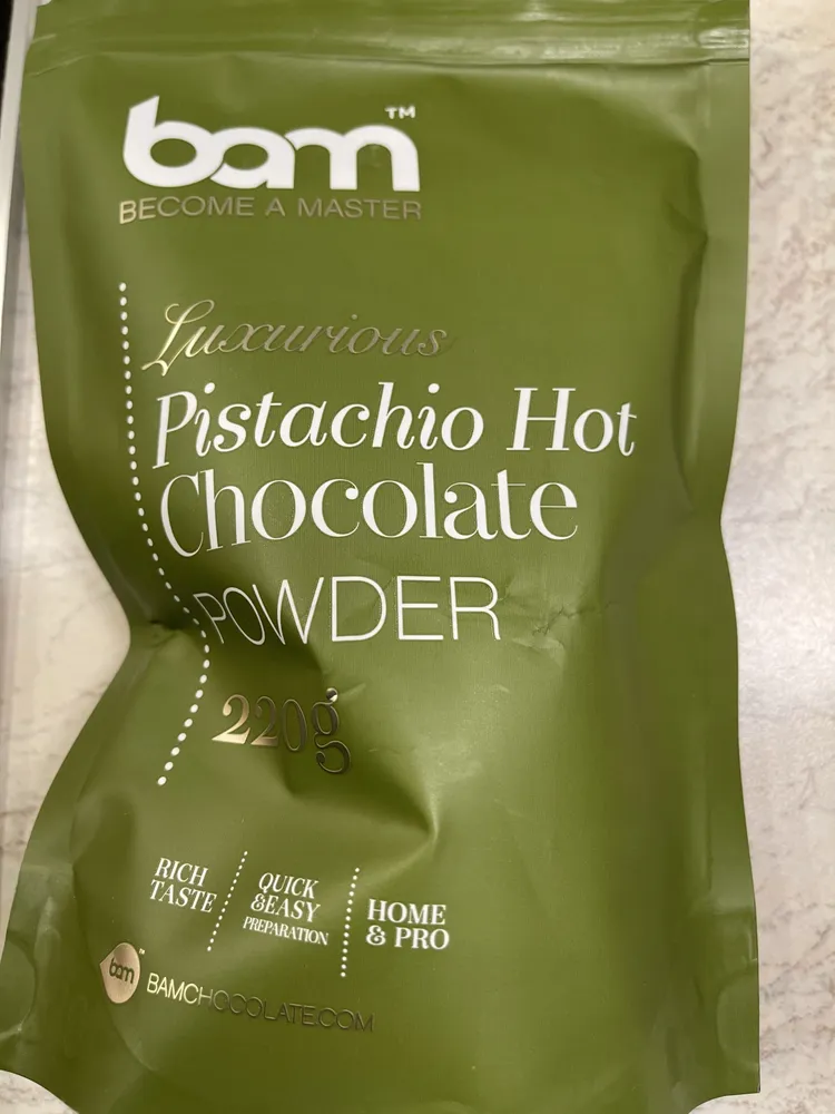 Luxurious Pistachio Hot Chocolate POWDER