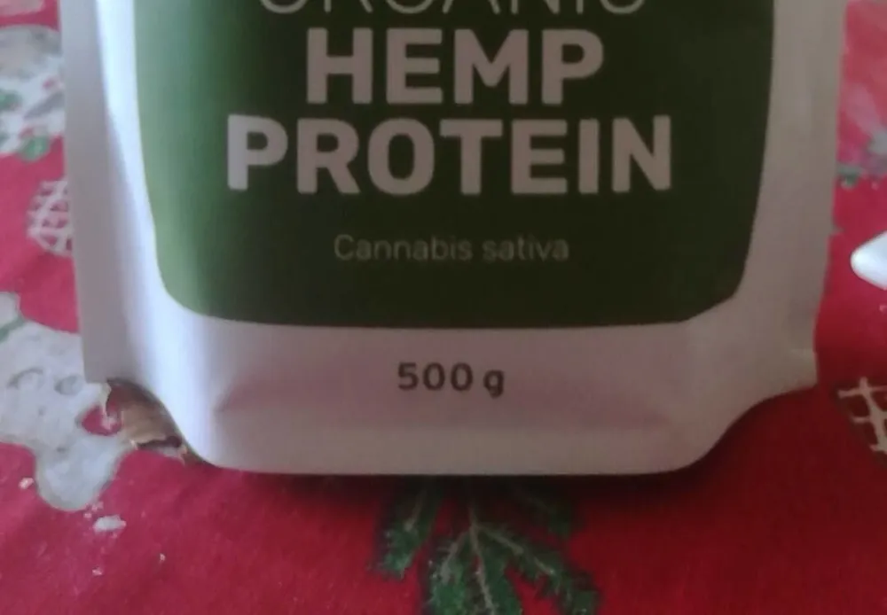 Organic hemp protein