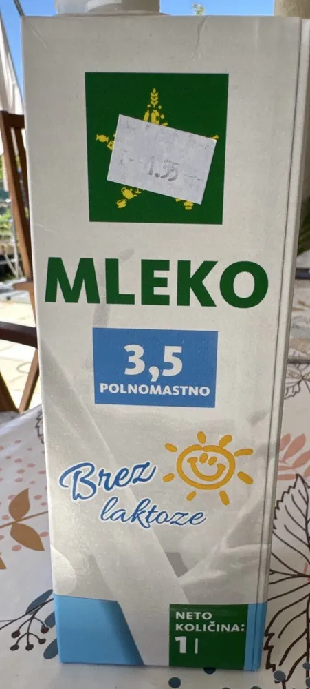 Mleko Brez Laktoze