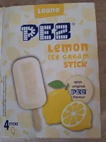 lemon ice cream stick