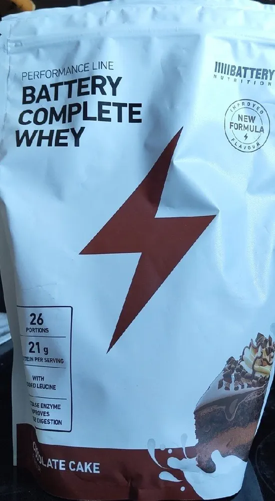 Battery Complete Whey - Chocolate Cake