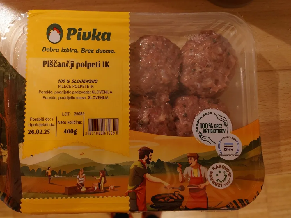 Piščančji polpeti IK