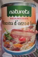 Minestra d'orzo e fagioli
