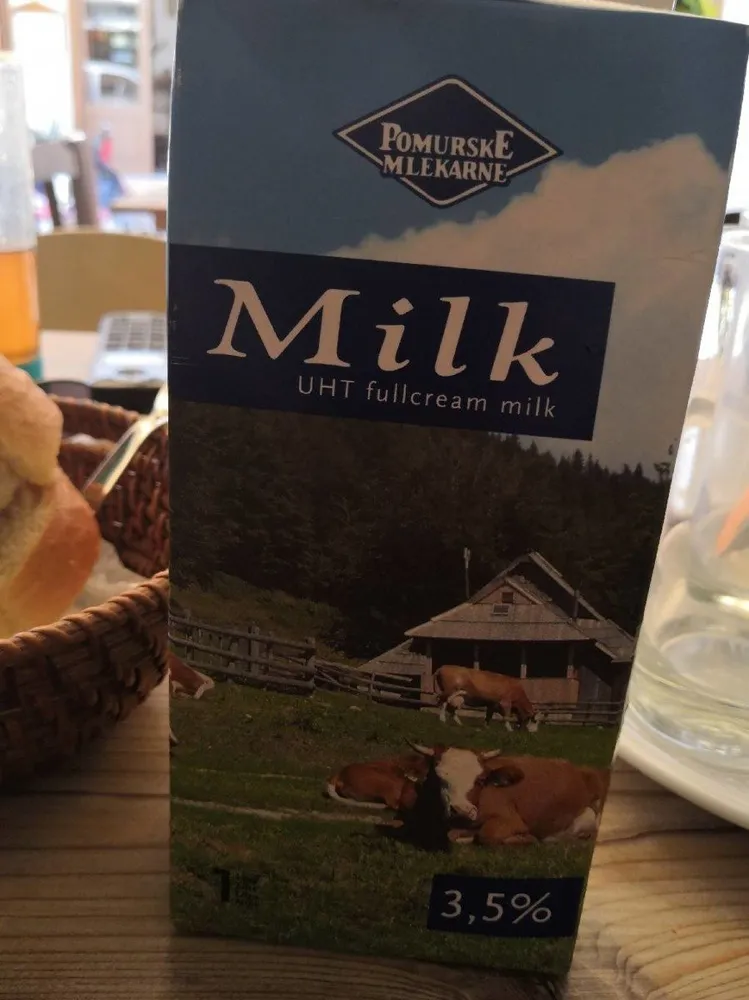 Lait entier stérilisé UHT