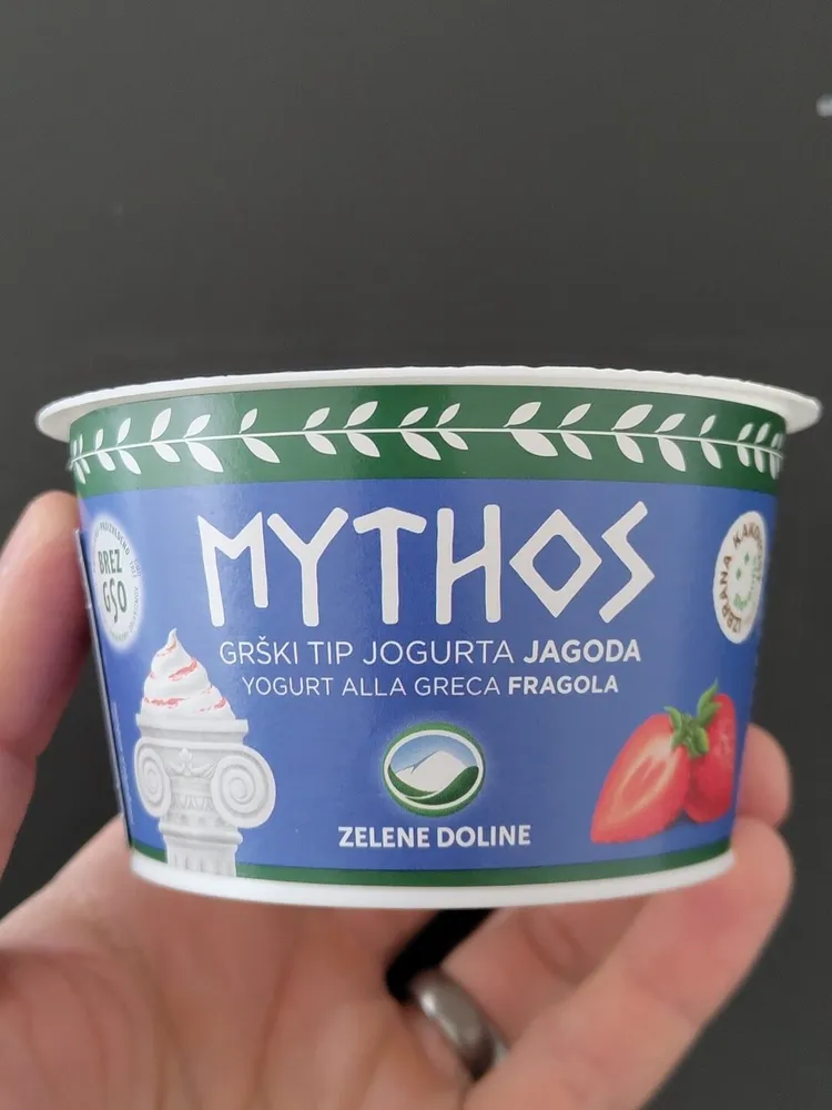 Grški Tip Jogurta Jagoda