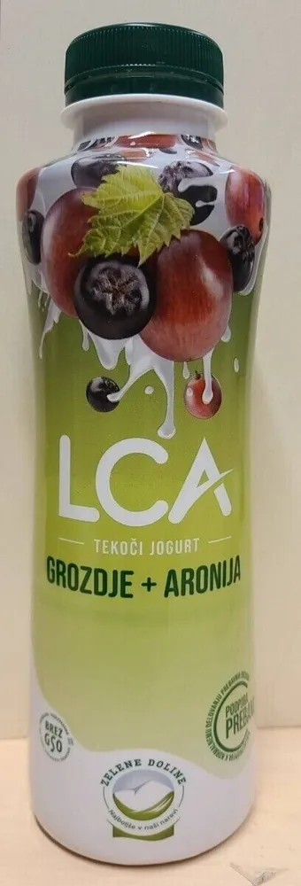 Yaourt à boire goût raisin & aronia