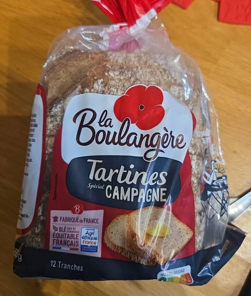 Tartine spéciale campagne