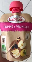 Compote pomme pruneau