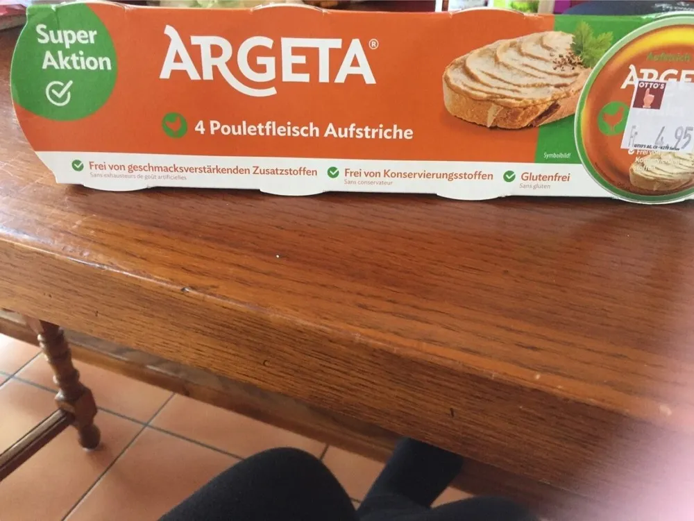 Poulet en pate