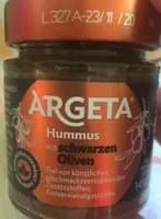 Houmous aux olives noires