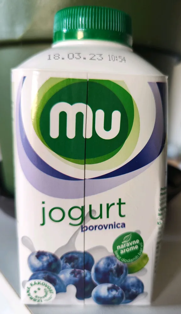 Jogurt borovnica