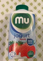 Sadni jogurt brez laktoze jagoda