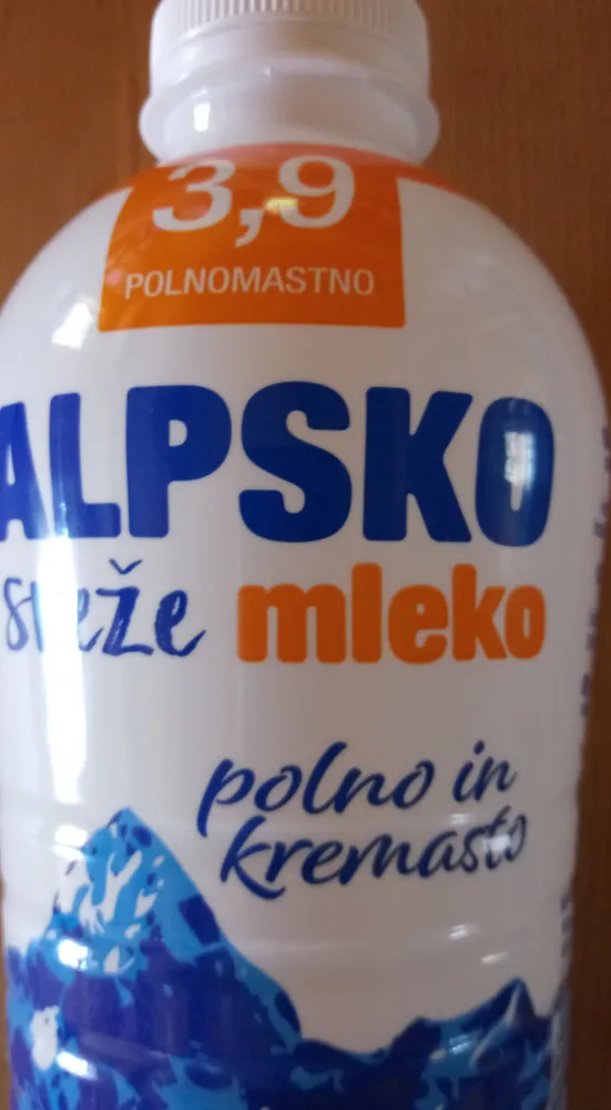 ALPSKO sieze mleko Polio in kremasto