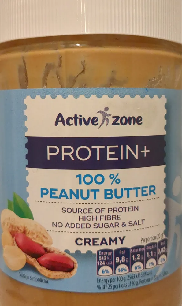protein+ 100% peanut butter