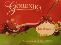 MLEČNA ČOKOLADA S CELIMI LEŠNIKI